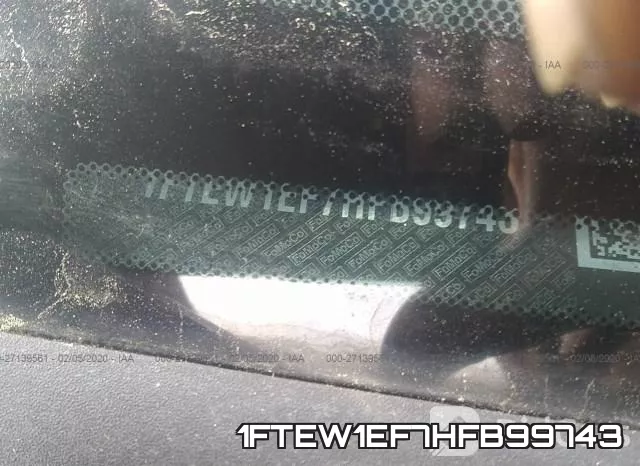 1FTEW1EF7HFB99743 фото 10