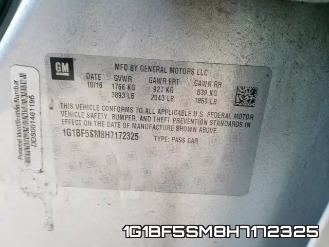 1G1BF5SM8H7172325 фото 2