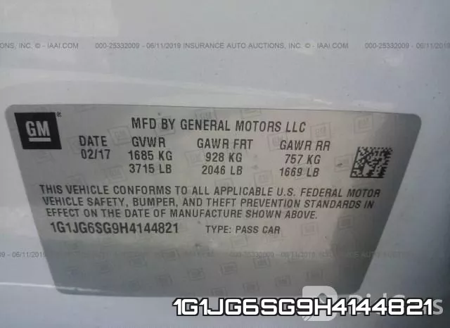 1G1JG6SG9H4144821 фото 10