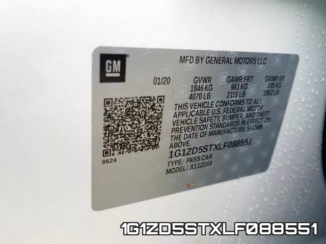 1G1ZD5STXLF088551 фото 2