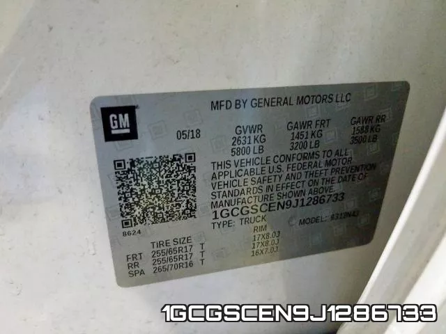 1GCGSCEN9J1286733 фото 2