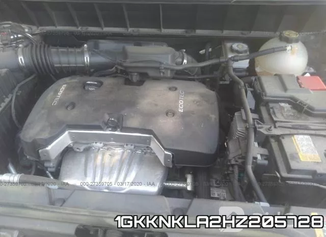 1GKKNKLA2HZ205728 фото 2