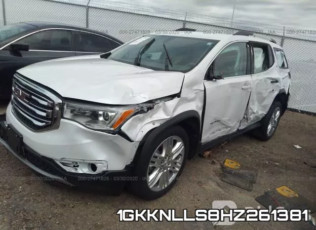 1GKKNLLS8HZ261381 фото 3