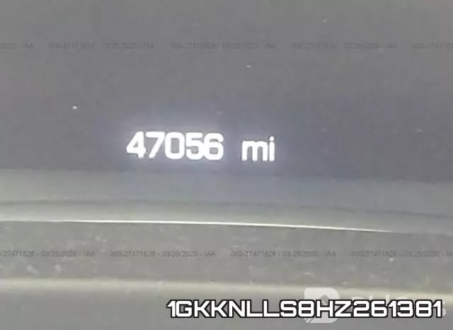 1GKKNLLS8HZ261381 фото 8