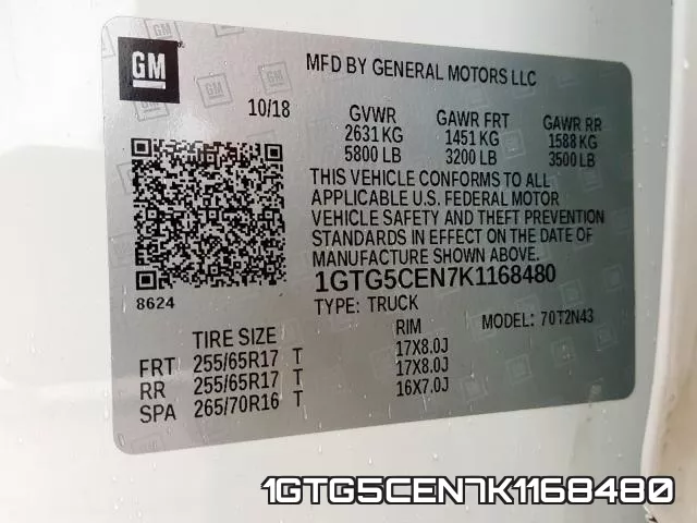 1GTG5CEN7K1168480 фото 2