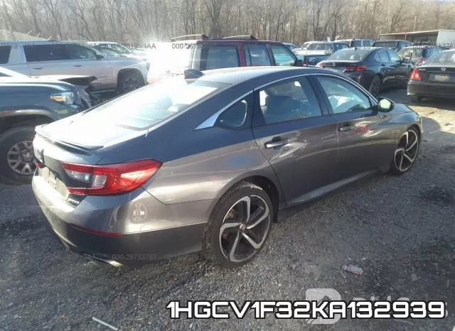 1HGCV1F32KA132939 фото 5