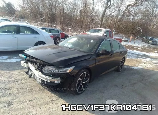 1HGCV1F37KA104781 фото 3