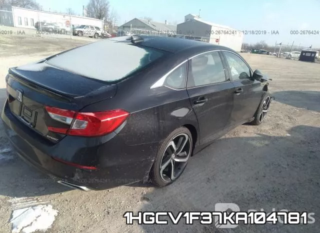 1HGCV1F37KA104781 фото 5