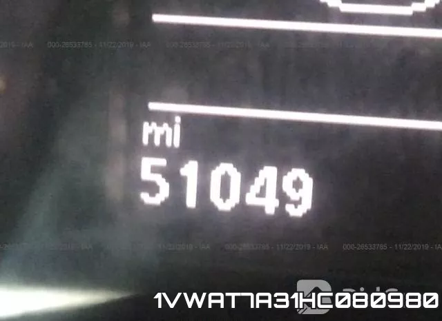 1VWAT7A31HC080980 фото 8