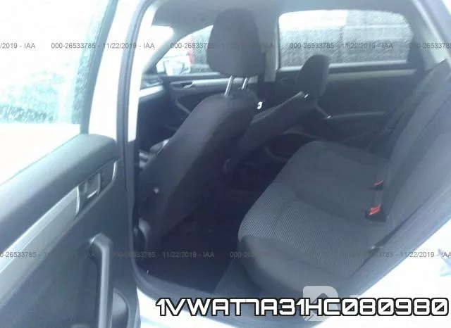 1VWAT7A31HC080980 фото 9