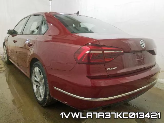 1VWLA7A37KC013421 фото 4