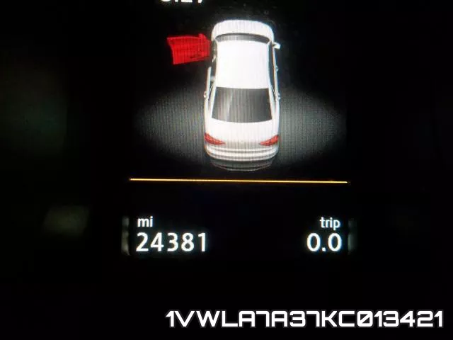 1VWLA7A37KC013421 фото 9