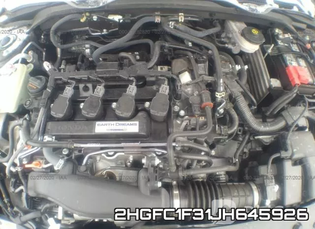 2HGFC1F31JH645926 фото 2