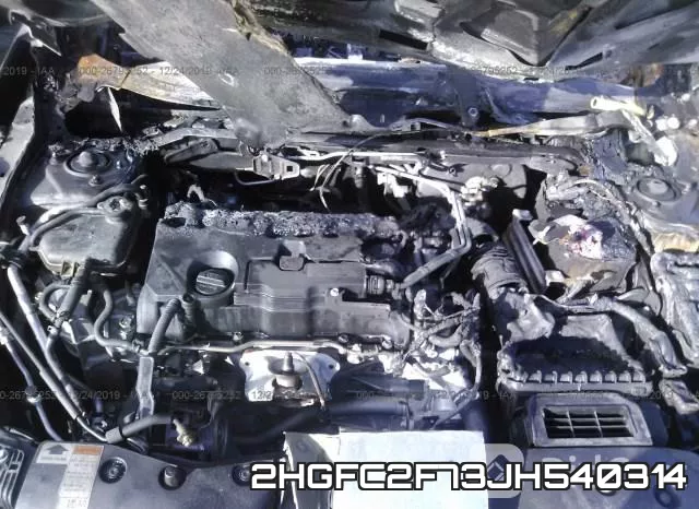 2HGFC2F73JH540314 фото 2