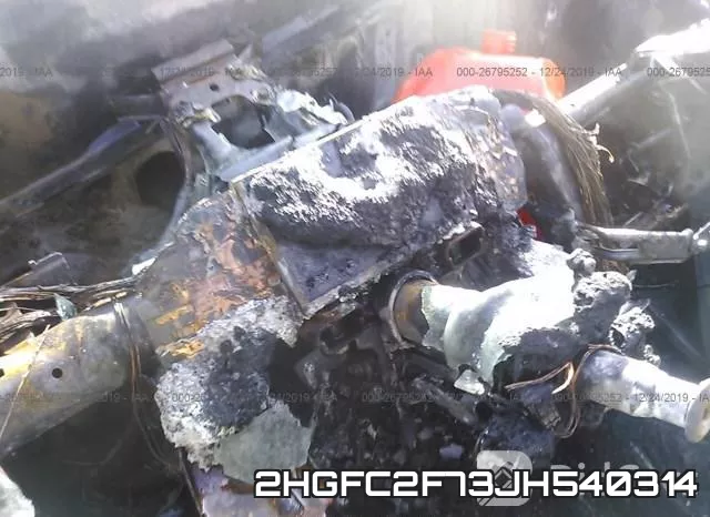 2HGFC2F73JH540314 фото 8