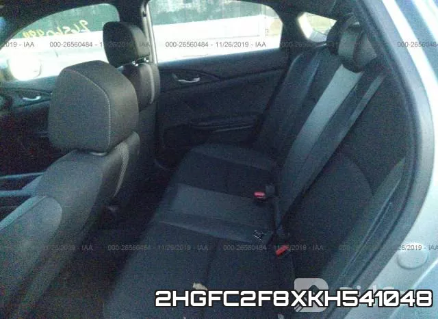 2HGFC2F8XKH541048 фото 9