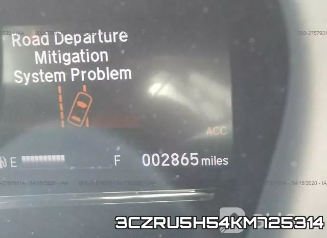 3CZRU5H54KM725314 фото 8