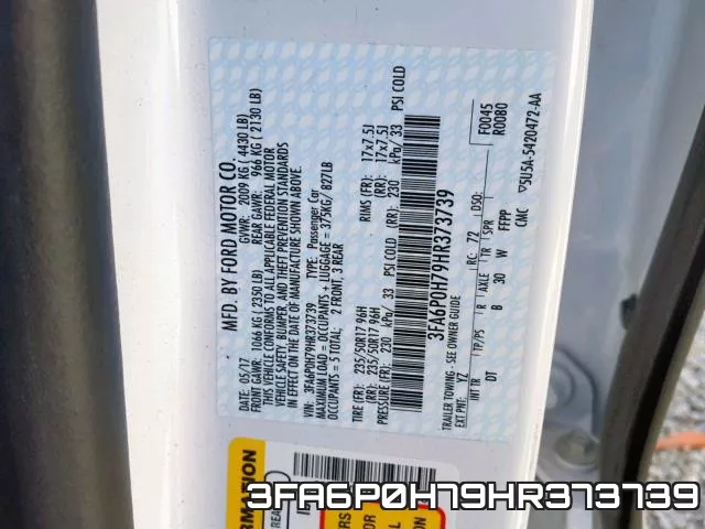 3FA6P0H79HR373739 фото 2