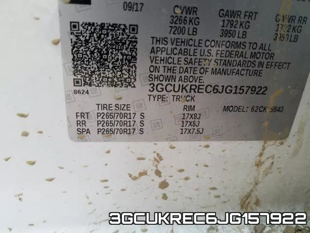 3GCUKREC6JG157922 фото 2