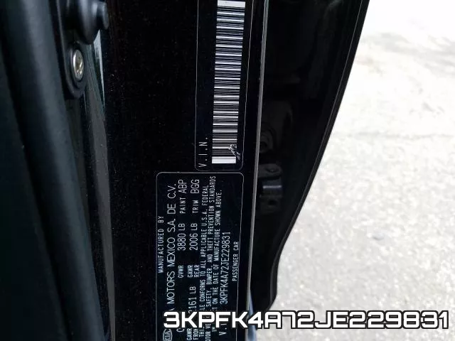 3KPFK4A72JE229831 фото 2