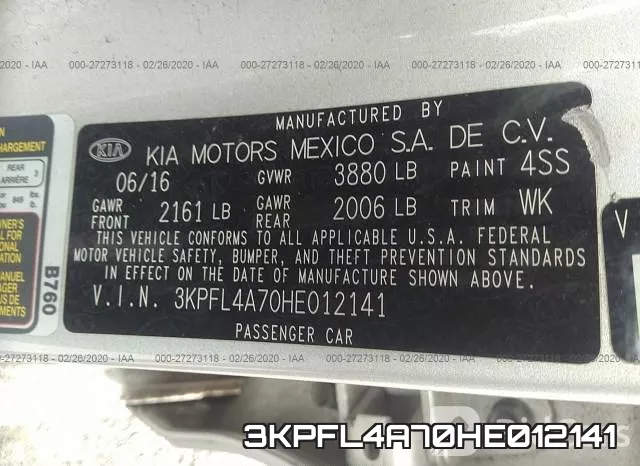 3KPFL4A70HE012141 фото 10