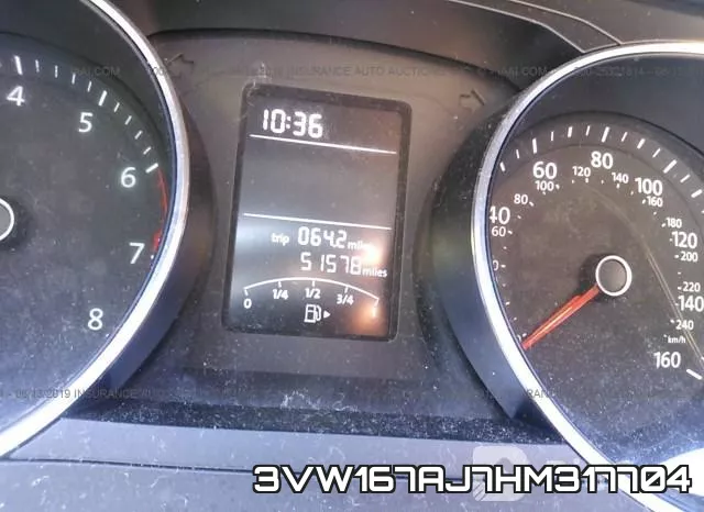 3VW167AJ7HM317704 фото 8
