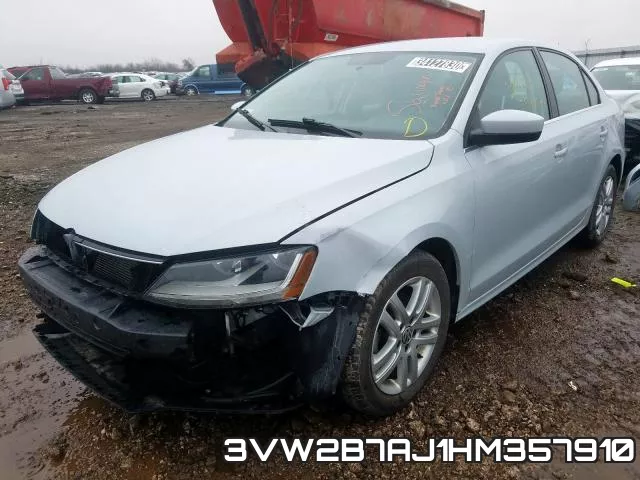 3VW2B7AJ1HM357910 фото 3