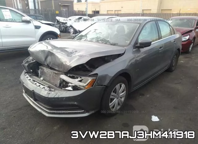 3VW2B7AJ3HM411918 фото 3