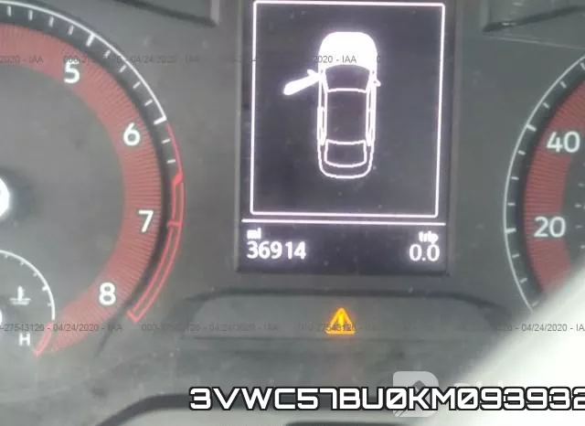 3VWC57BU0KM093932 фото 8
