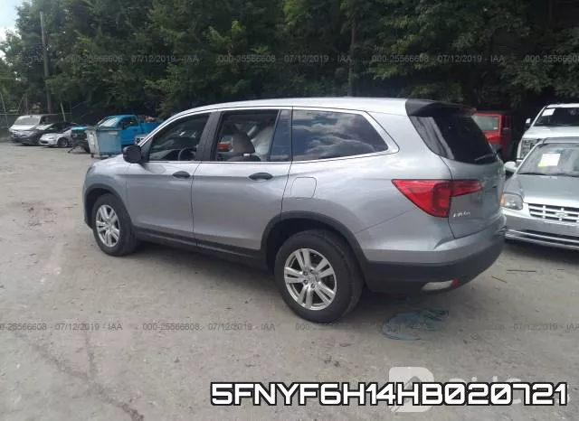 5FNYF6H14HB020721 фото 4