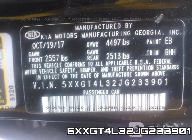 5XXGT4L32JG233901 фото 10