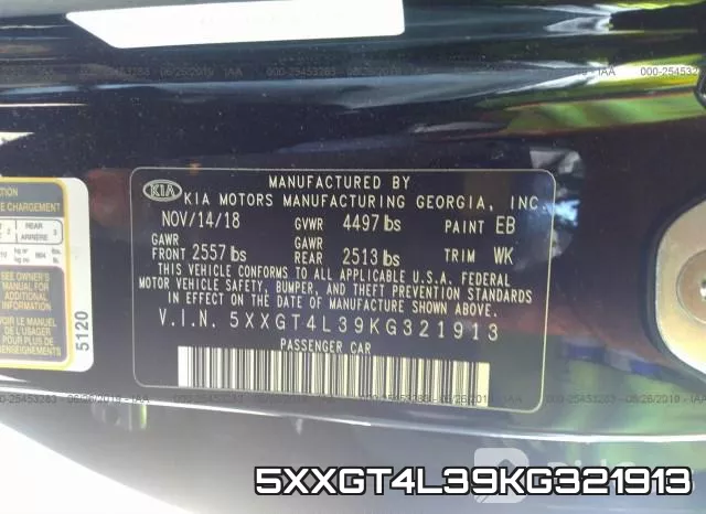 5XXGT4L39KG321913 фото 10