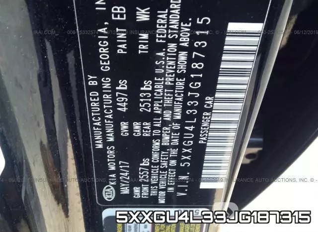5XXGU4L33JG187315 фото 10