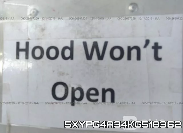 5XYPG4A34KG518362 фото 2