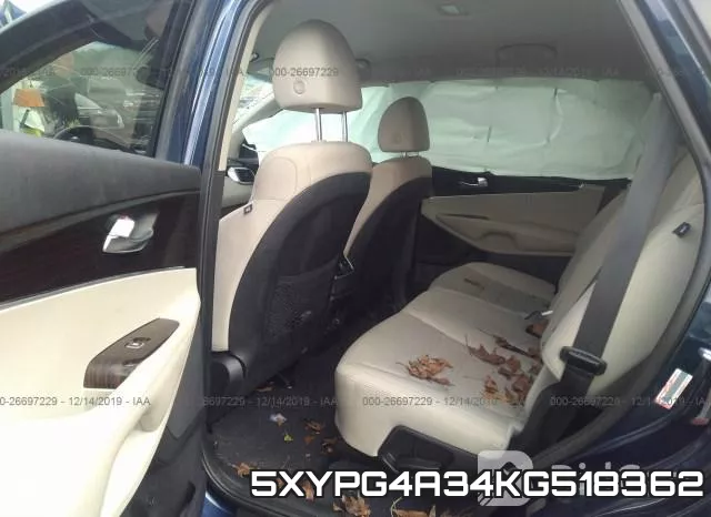 5XYPG4A34KG518362 фото 9