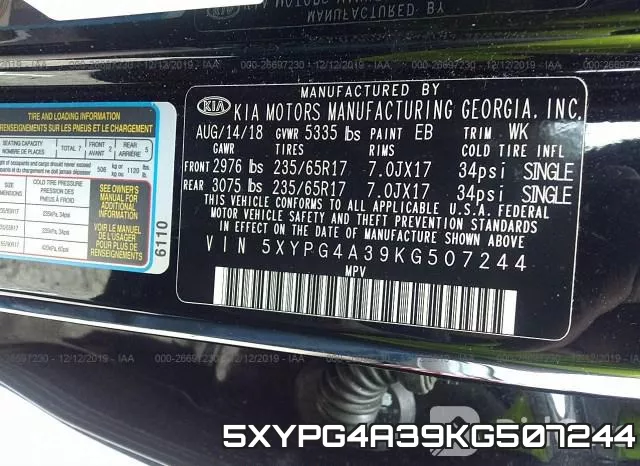 5XYPG4A39KG507244 фото 10