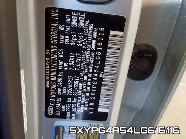 5XYPG4A54LG616116 фото 2