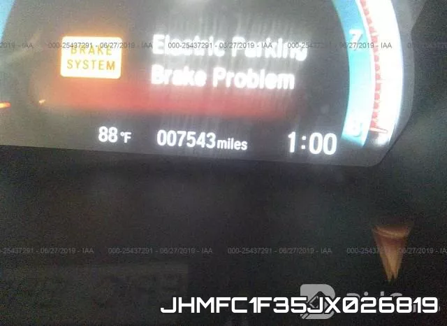 JHMFC1F35JX026819 фото 8