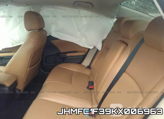 JHMFC1F39KX006963 фото 9