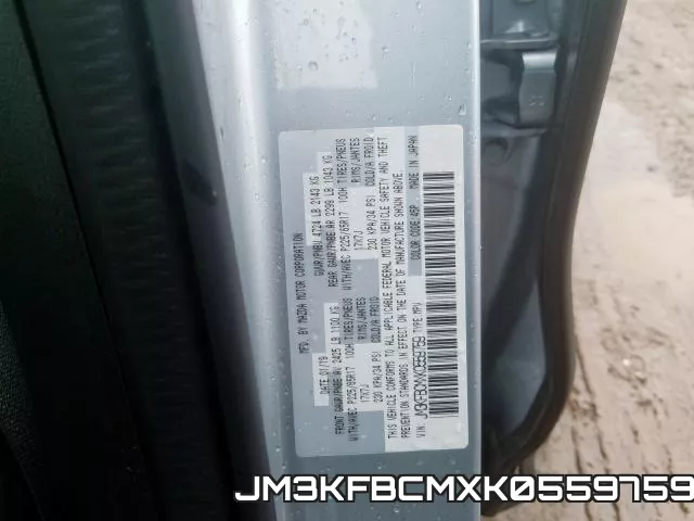 JM3KFBCMXK0559759 фото 2