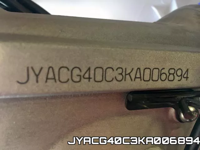 JYACG40C3KA006894 фото 2