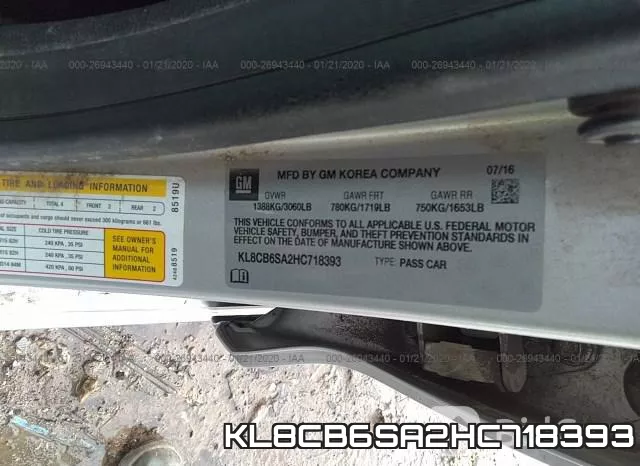 KL8CB6SA2HC718393 фото 10
