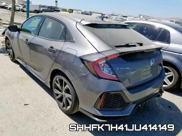 SHHFK7H41JU414149 фото 4