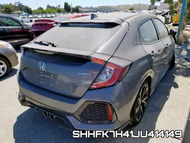 SHHFK7H41JU414149 фото 5
