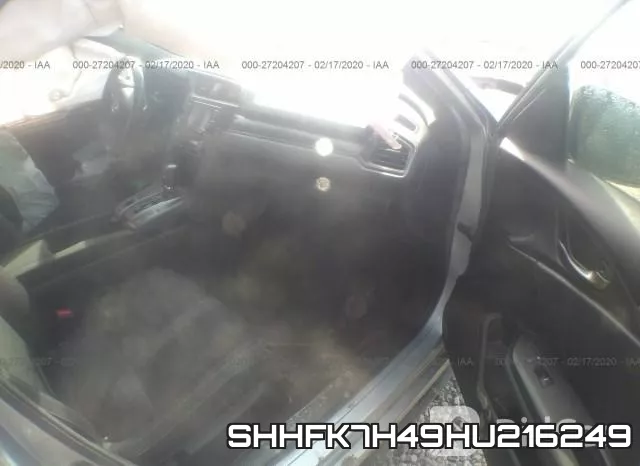 SHHFK7H49HU216249 фото 6