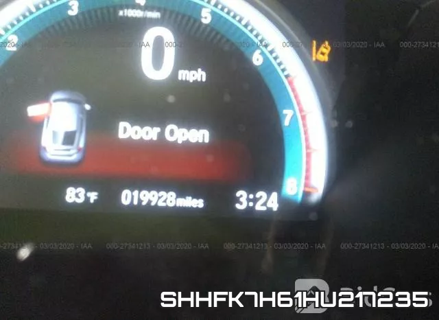 SHHFK7H61HU217235 фото 8