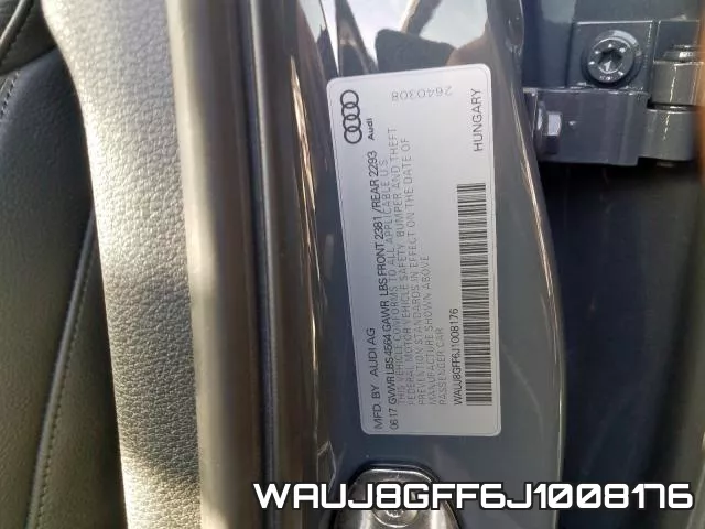 WAUJ8GFF6J1008176 фото 2