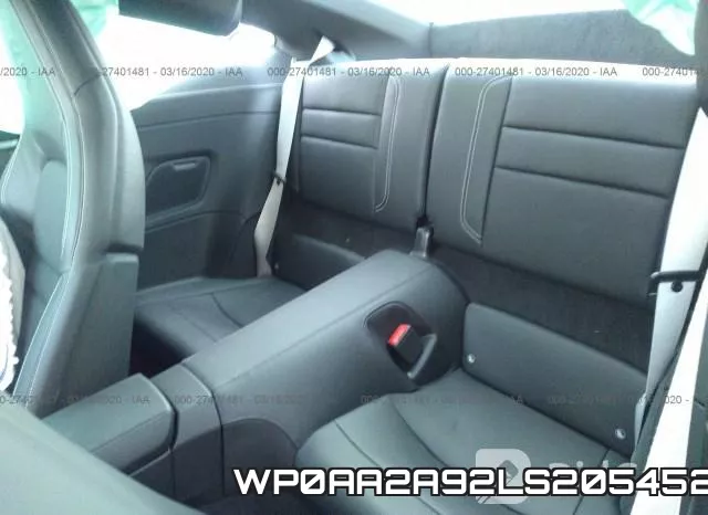 WP0AA2A92LS205452 фото 9