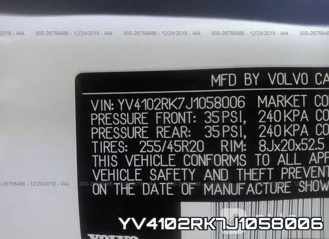 YV4102RK7J1058006 фото 10