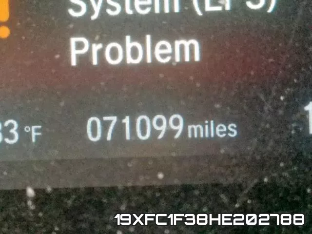 19XFC1F38HE202788 фото 9